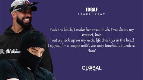 idgaf lyrics|idgaf drake roblox id.